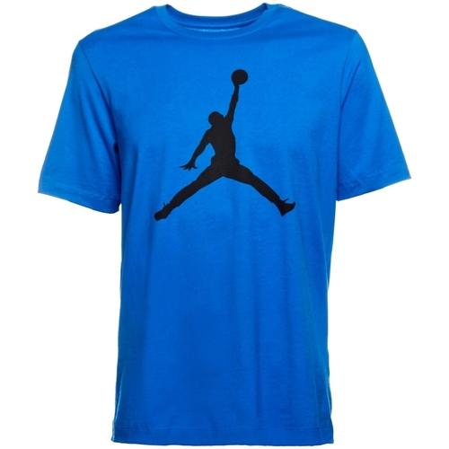 Textil Homem T-shirt CMP Logo amarelo cinzento Nike CJ0921 Azul