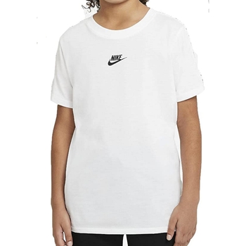 Textil Rapaz T-Shirt mangas curtas Nike DD4012 Branco