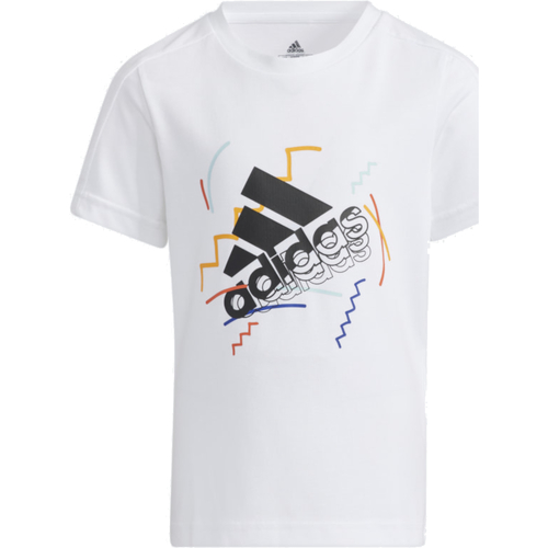 Textil Rapaz T-Shirt mangas curtas adidas laptop Originals H40274 Branco