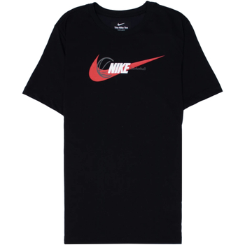 Textil Homem T-Shirt mangas curtas Nike DJ1586 Preto