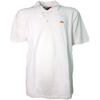 Textil Homem buy beverly hills polo club embroidered logo crew neck t shirt Kappa 6004740 Branco