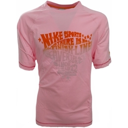 Textil Homem T-Shirt mangas curtas Nike 128855 Rosa