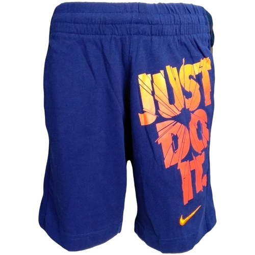 Textil Rapaz Shorts / Bermudas max Nike 485279 Azul