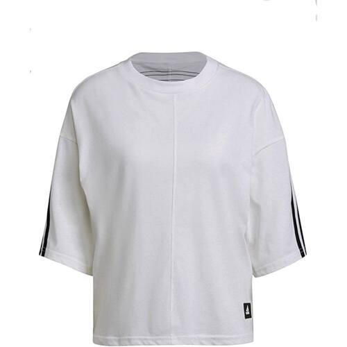 Textil Mulher T-Shirt mangas curtas adidas Originals H39810 Branco