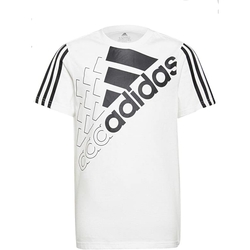 Tetriple Rapaz T-Shirt mangas curtas adidas Originals GS2191 Branco