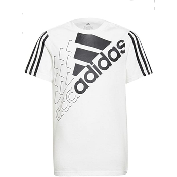 Textil Rapaz T-Shirt mangas curtas adidas Originals GS2191 Branco