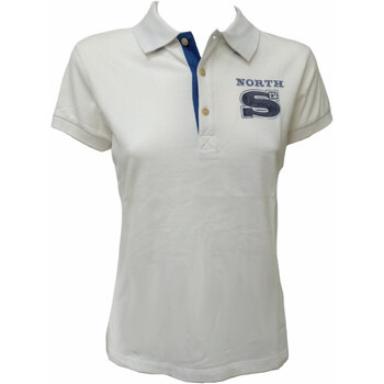 Textil Mulher T-shirt Blu Tj2574-qrn North Sails 092601 Branco