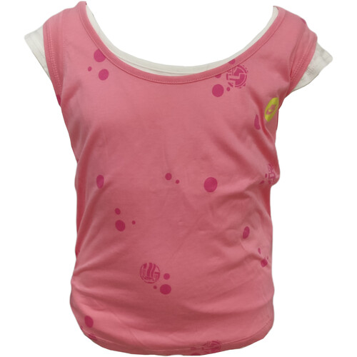 Textil Rapariga T-Shirt line curtas Nike 273426 Rosa