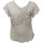 Textil Rapariga Esprit Vit t-shirt med bandanamönster 22586 Branco