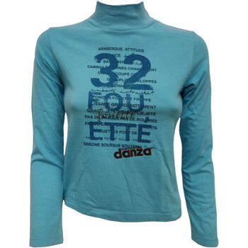 Textil Rapariga T-shirt mangas compridas Dimensione Danza 1AMB92 Azul