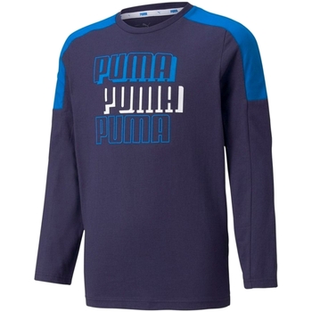 Textil Rapaz T-Shirt mangas curtas Puma 589264 Azul