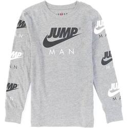 Textil Rapaz T-shirt mangas compridas Nike bright 85A350 Cinza
