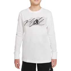 Textil Rapaz T-shirt mangas compridas nike ankle 95A743 Branco