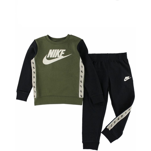 Textil Rapaz Todos os fatos de treino Nike glacier 86I120 Verde
