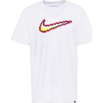 Textil Homem T-Shirt mangas curtas Nike DJ1554 Branco