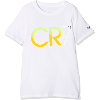 Textil Rapaz T-Shirt mangas curtas Nike 841786 Branco