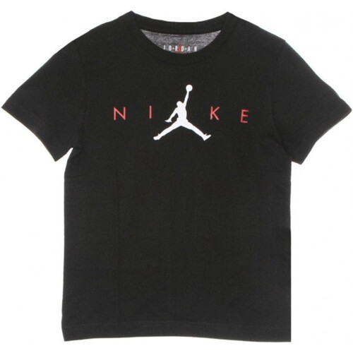 Textil Rapaz T-Shirt mangas curtas more Nike 95A740 Preto