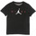 Textil Rapaz T-Shirt mangas curtas Nike 85A740 Preto