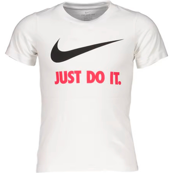 Textil Rapaz T-Shirt mangas curtas zoom Nike 8U9461 Branco