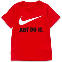 Textil Rapaz T-Shirt mangas curtas Nike bright 8U9461 Vermelho