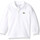 Textil Rapaz Polos mangas compridas Lacoste L1912 Branco