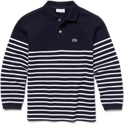 Long Sleeve Graphic Crew Neck with retail Lacoste Print on Chest