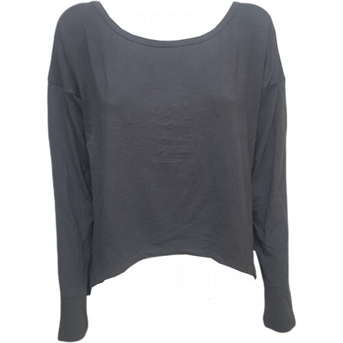 Textil Mulher T-shirt mangas compridas Everlast 19W810J15 Cinza