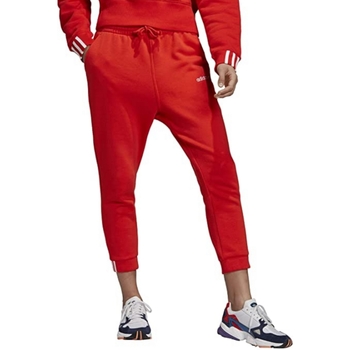Textil Mulher Calças logo adidas Originals DU7186 Vermelho