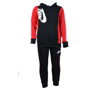 Textil Rapaz Todos os fatos de treino branco Nike 86I088 Preto