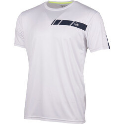 Textil Homem T-Shirt mangas curtas Dunlop 71333 Branco
