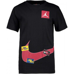 TeObsidian Rapaz T-Shirt mangas curtas Nike 95A739 Preto