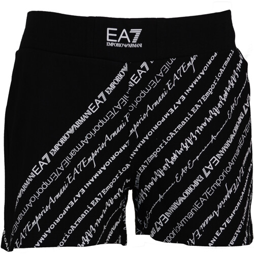 Textil Mulher Shorts / Bermudas Emporio Armani EA7 3LTS56-TJ3PZ Preto