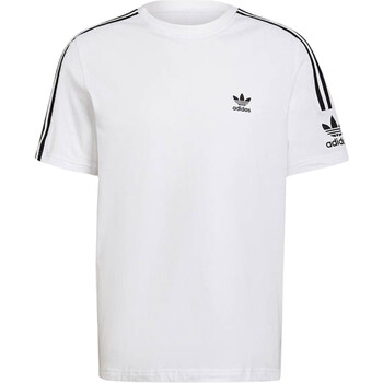 Textil Homem Mamalicious Weißes T-Shirt mit Schößchensaum adidas Originals FT8752 Branco