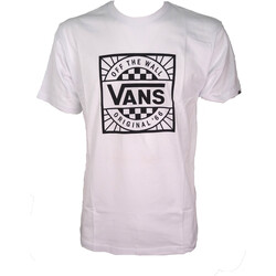 Textil Homem T-Shirt mangas curtas Vans VN0A5HMO Branco