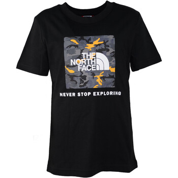 Textil Rapaz T-Shirt mangas curtas A garantia do preço mais baixo NF0A3BS2 Preto