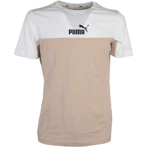 Textil Homem T-Shirt mangas curtas Puma 847426 Branco
