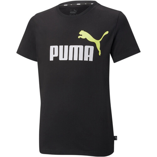 Textil Rapaz T-Shirt mangas curtas Puma 586985 Preto