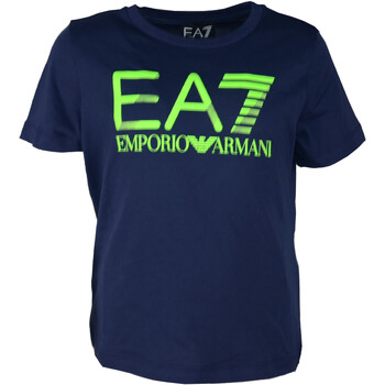 Textil Rapaz T-Shirt mangas curtas EMPORIO ARMANI EA1041 3131 MateriałA7 3LBT68-BJ02Z Azul