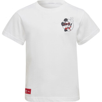 Textil Rapaz T-Shirt mangas curtas adidas Originals HC1912 Branco