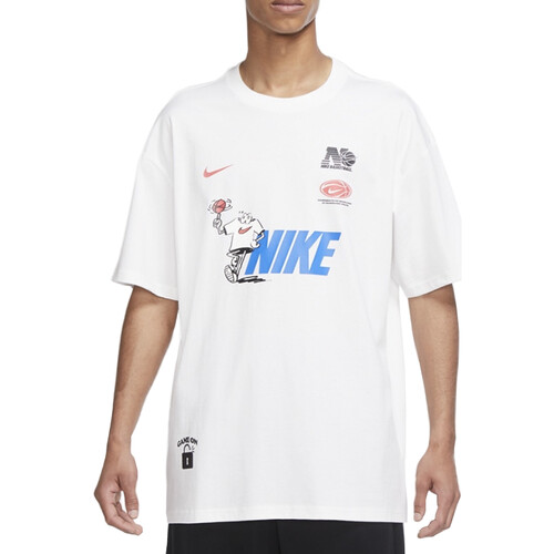 Textil Homem T-Shirt mangas curtas Nike DO2246 Branco