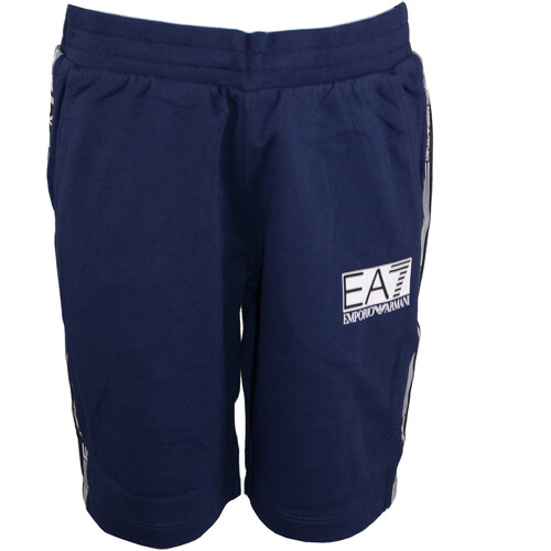 Textil Rapaz Shorts / Bermudas Emporio Armani EA7 3LBS58-BJ05Z Azul