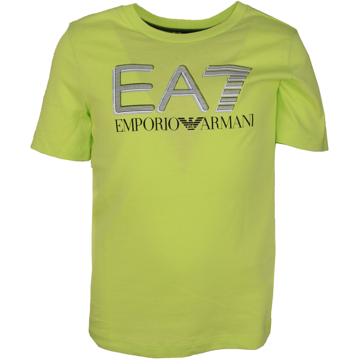 Textil Rapaz T-Shirt mangas curtas Emporio Armani EA7 3LBT53-BJ02Z Verde