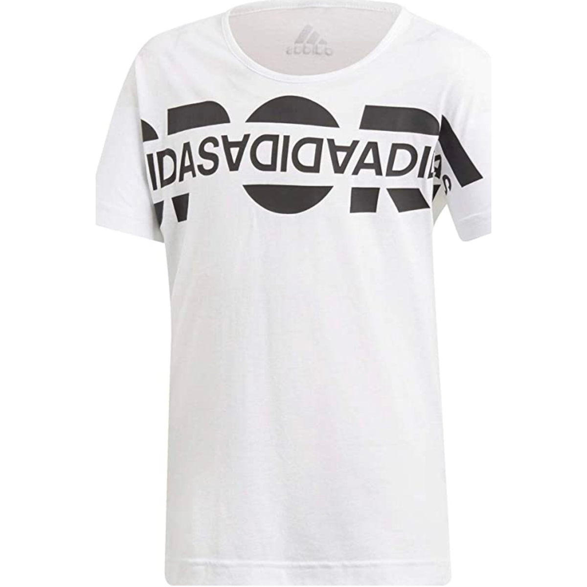 Textil Rapariga T-Shirt mangas curtas carbon adidas Originals DV0279 Branco