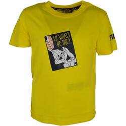 Textil Rapaz T-Shirt mangas curtas Fila FAK0042 Amarelo