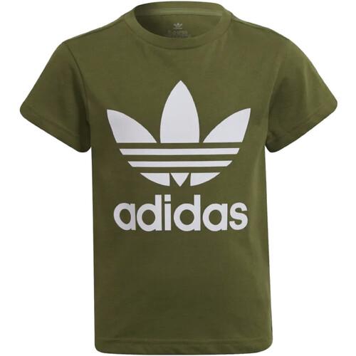 Textil Rapaz T-Shirt mangas curtas adidas Originals HC1984 Verde