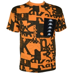 Textil Homem T-Shirt mangas curtas Kappa 361258W Laranja