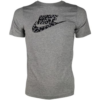 Textil Rapaz T-Shirt mangas curtas flyknit Nike DO1801 Cinza