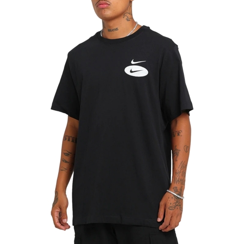 Textil Homem T-Shirt mangas curtas Nike DM6341 Preto