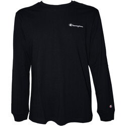 slogan-print long-sleeve hoodie Schwarz