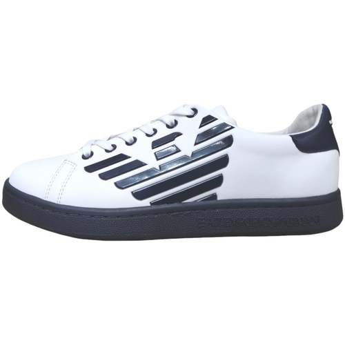 Sapatos Rapaz Sapatilhas Emporio Armani EA7 XSX019-XOT46 Branco